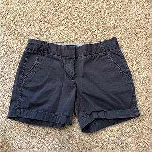 J. Crew Navy Chino Women's Shorts